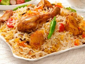 the world famous Hyderabadi Biryani should be the first item everyone must try in Hyderabad because nowhere in the 